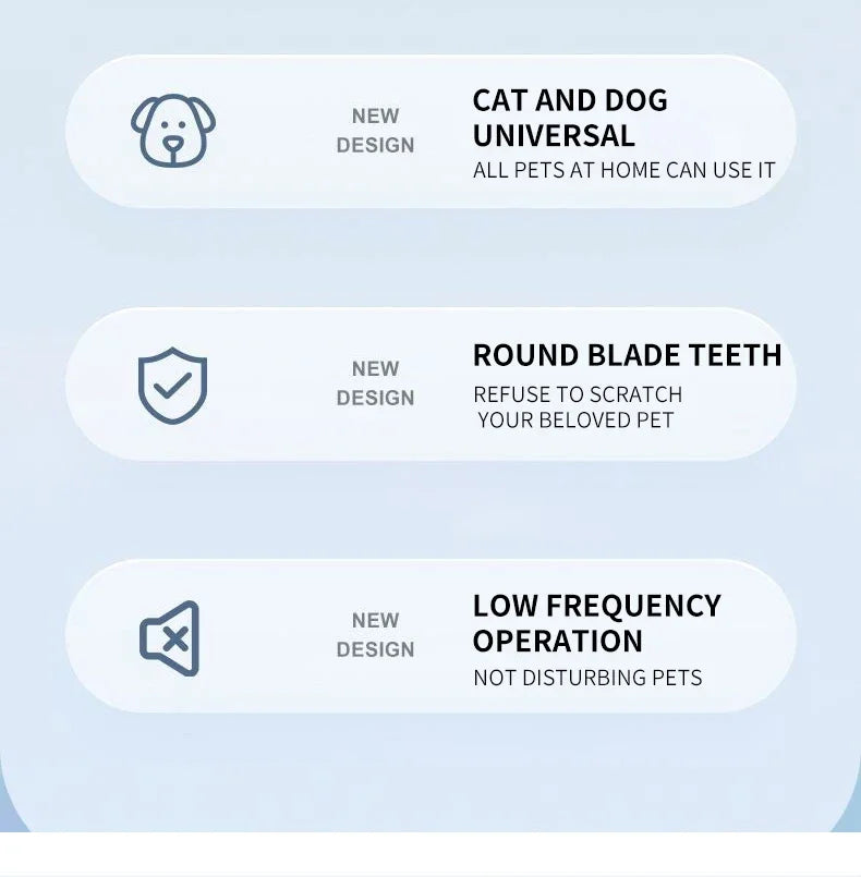 Pet Dog Electric Groomer Trimmer with LED Light – Waterproof Foot & Hair Trimmer