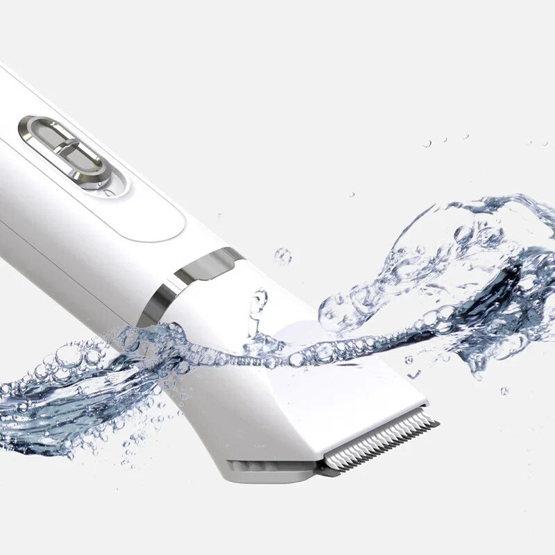 4-in-1 Pet Grooming Kit – Low Noise Rechargeable Dog & Cat Clipper Set