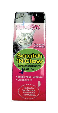 Boss Vo-Toys Catnip Scratching Box – Disposable Cat Scratcher