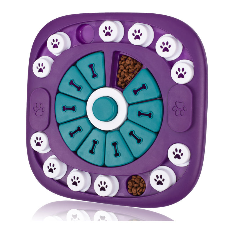 Interactive Dog Puzzle Toy – Treat Enrichment Game for Small, Medium & Large Dogs