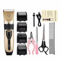 Professional Pet Grooming Clippers & Trimmer Set – Quiet, Cordless & Rechargeable