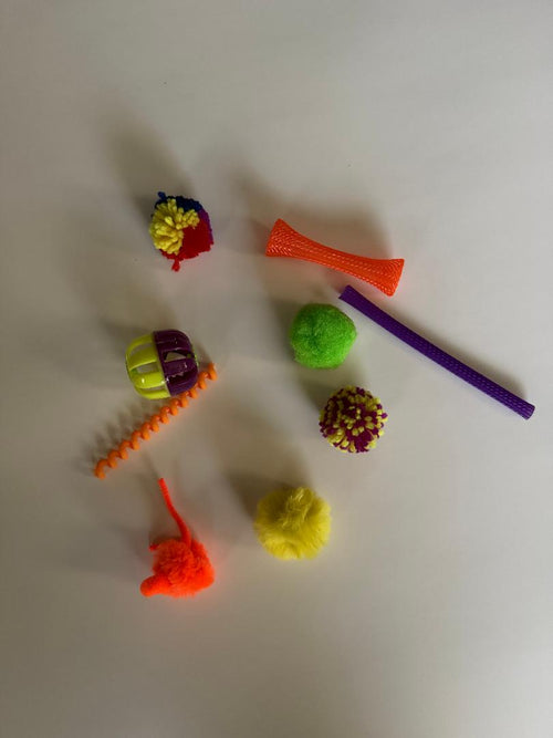 "Cat toy bundle 5-pack variety toys for cats"