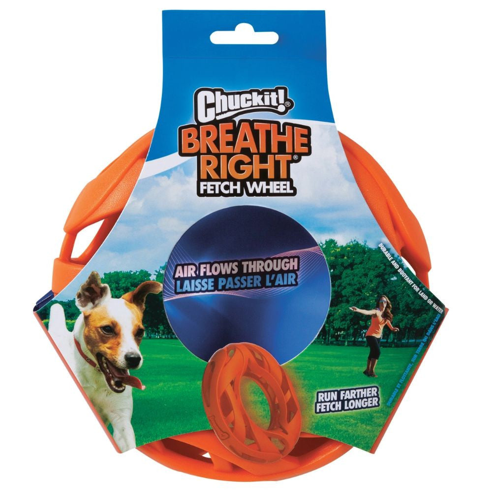 Chuckit! Breathe Right Fetch Wheel Dog Toy