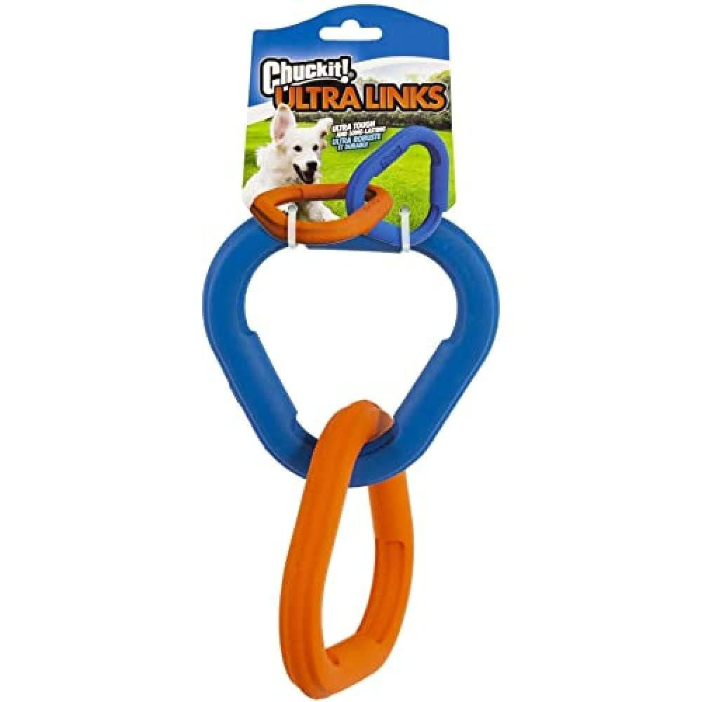 Chuckit! Ultra Links Dog Toy – Durable Natural Rubber Tug Toy