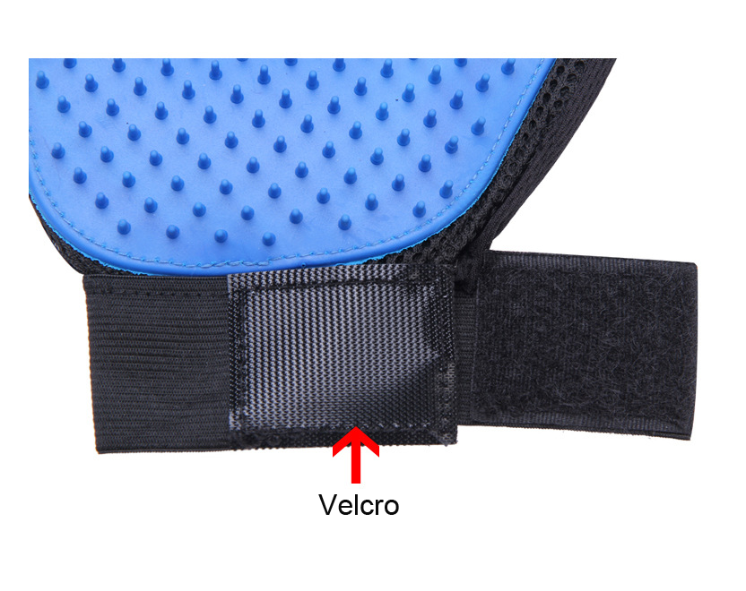 Pet Grooming Gloves – Hair Remover Brush Mitt for Dogs & Cats