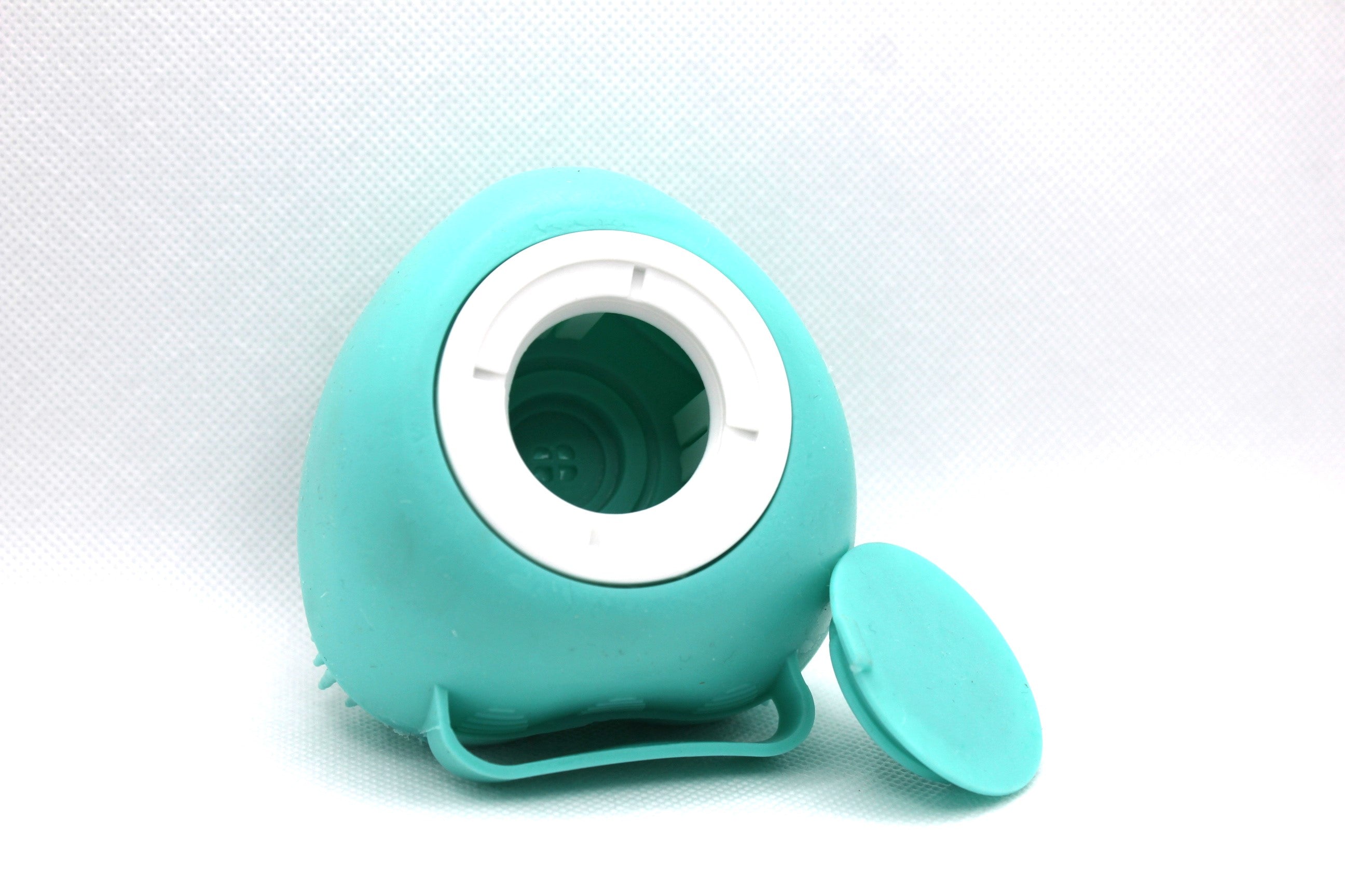 BrushPro Silicone Bath Brush with Shampoo Dispenser for Pets