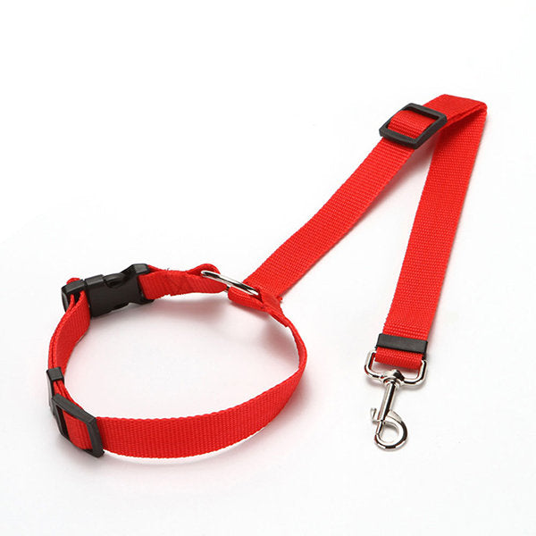 Pet Car Safety Harness – Adjustable Seat Belt Clip for Dogs | My Pet Spot