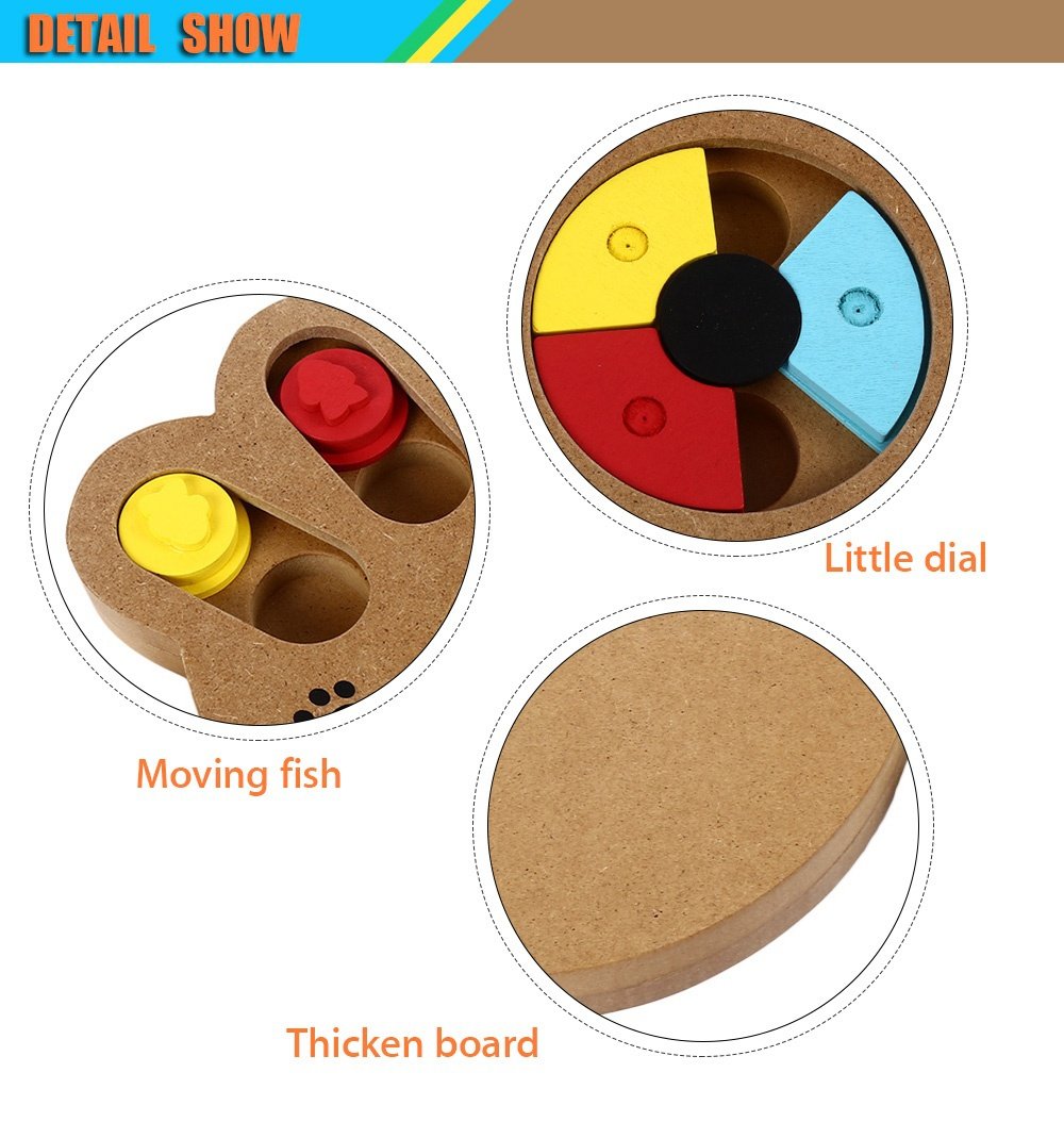 Paw Shape IQ Treat Training Toy for Dogs & Cats