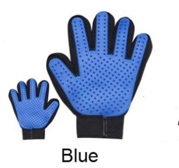 Pet Grooming Gloves – Hair Remover Brush Mitt for Dogs & Cats