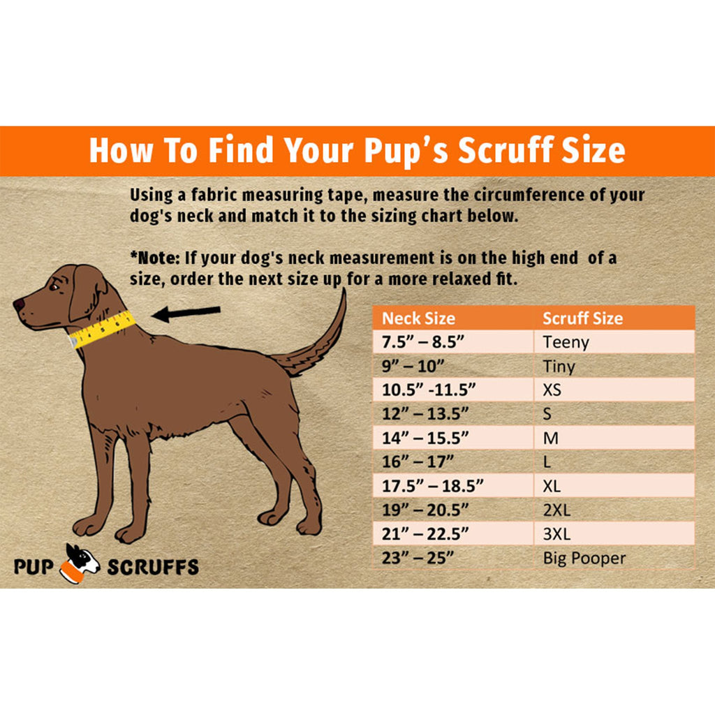 Bone Dogger Pup Scruff – Dog Bandana Scrunchie