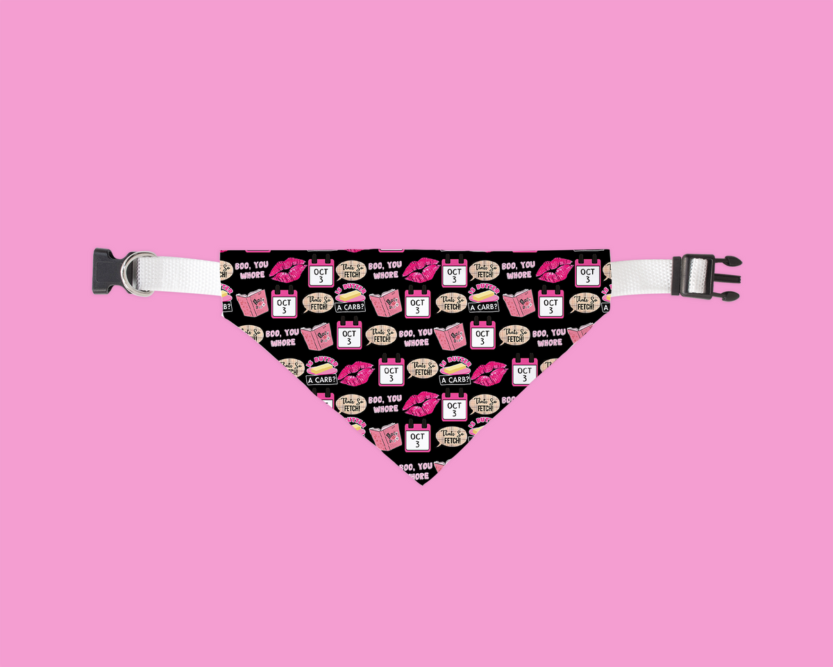 Mean Dawgs Tie-On Dog Bandana – For the Pup Who Runs the Block