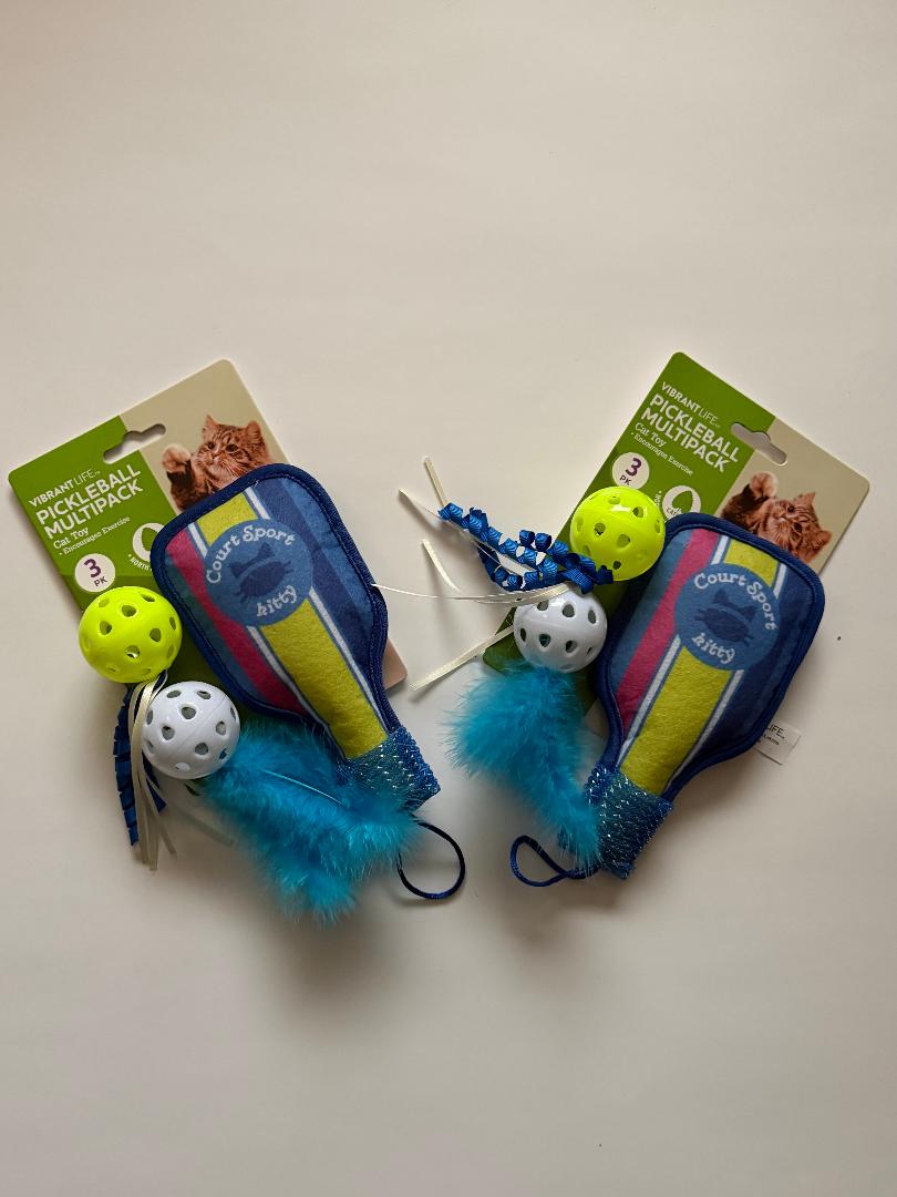 Vibrant Life Pickleball Multipack Cat Toy