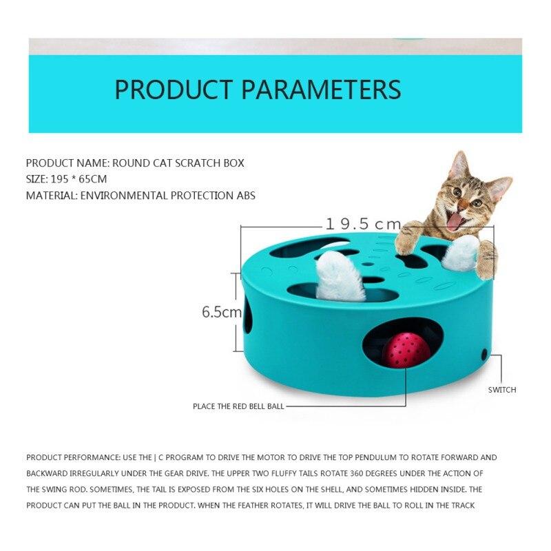 Interactive Cat Maze Toy – USB Rechargeable Chase & Hunt Mouse Toy