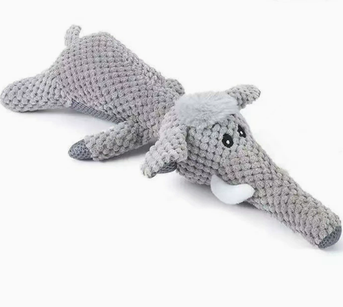 Squeaky Bite-Resistant Plush Dog Toys – Fun Animal Shapes for Dogs