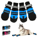 4-Pack Waterproof Dog Boots – Anti-Slip Winter Snow Shoes for Dogs