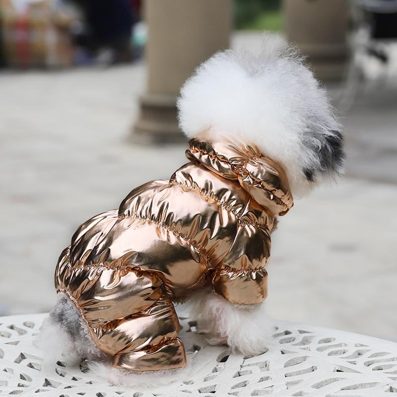Winter Warm Padded Fleece Jacket for Dogs & Cats