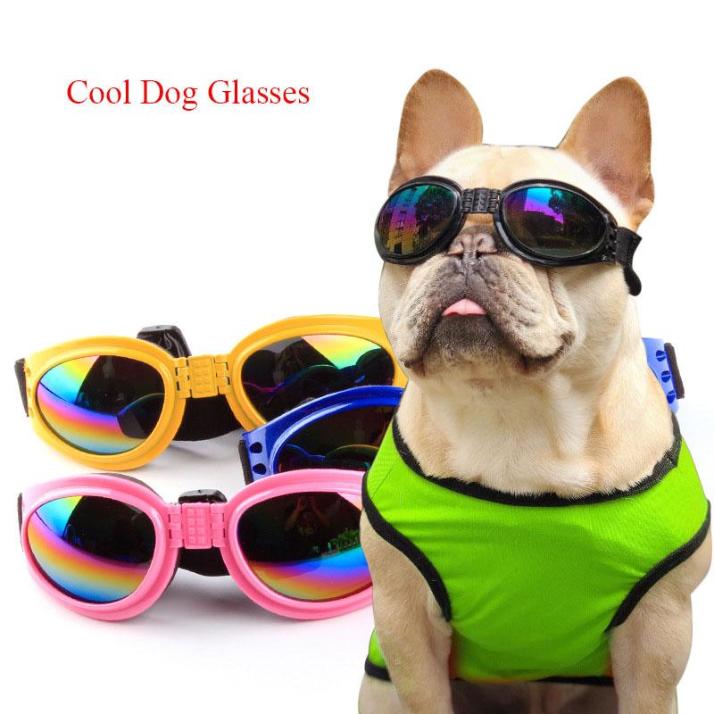Foldable Dog Sunglasses 5-Pack – Windproof Pet Glasses & Accessories