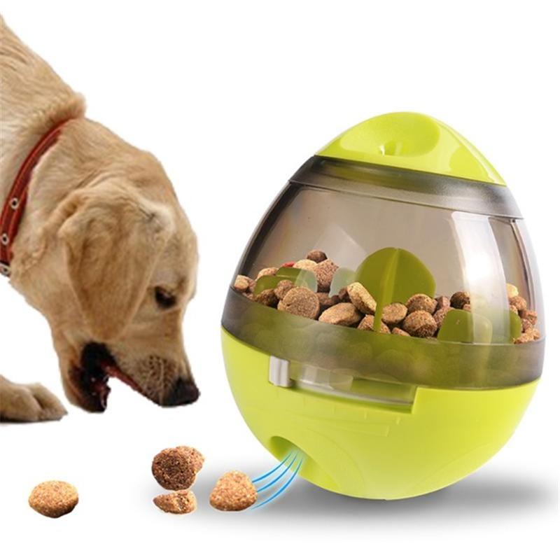 IQ Food Ball Dog Toy – Interactive Treat Dispensing Tumbler