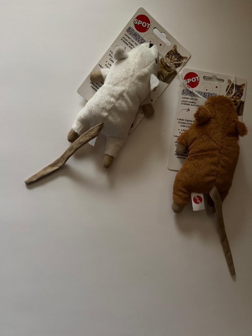 Spot Squeaky Mouse Cat Toy